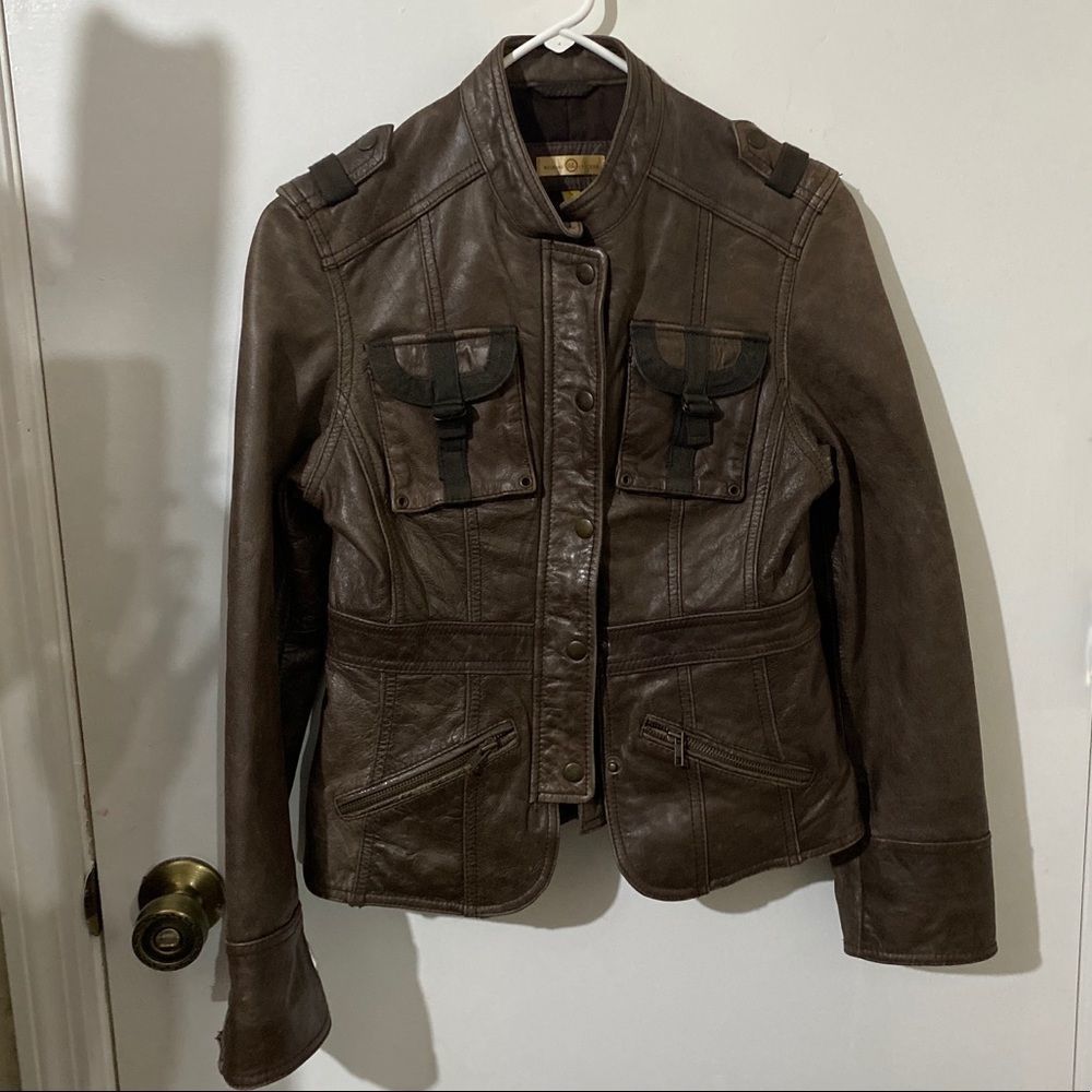 Vintage Wilson's Leather Biker Jacket size S